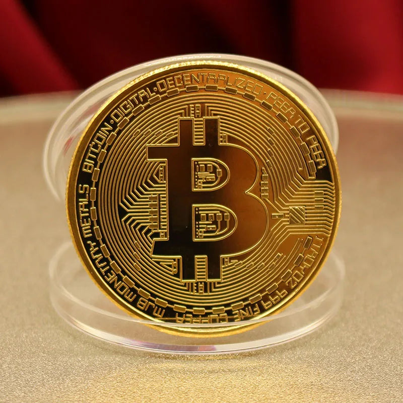 Bitcoin Souvenir Coin – Perfect Collectible Gift