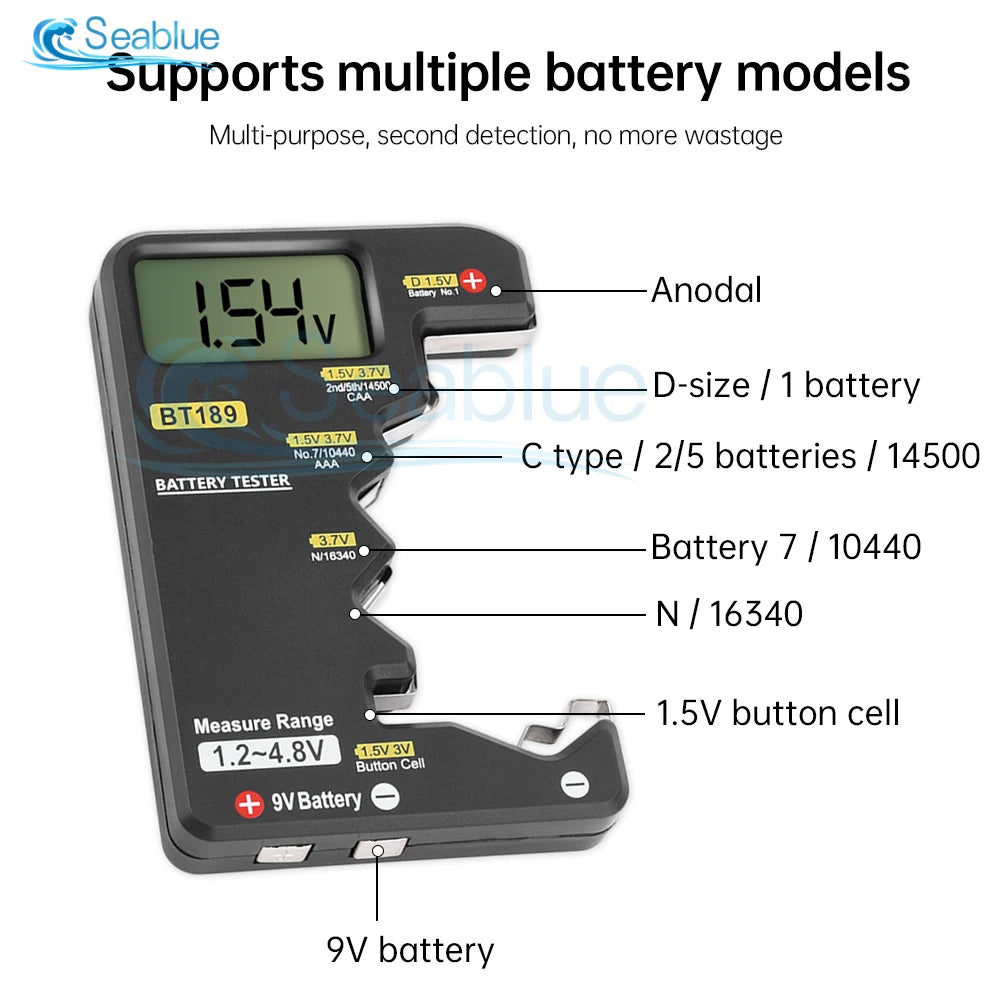 BT189 Ultra-Small Digital Battery Tester