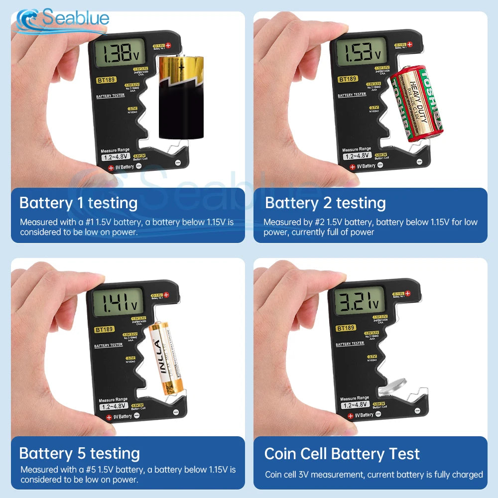BT189 Ultra-Small Digital Battery Tester