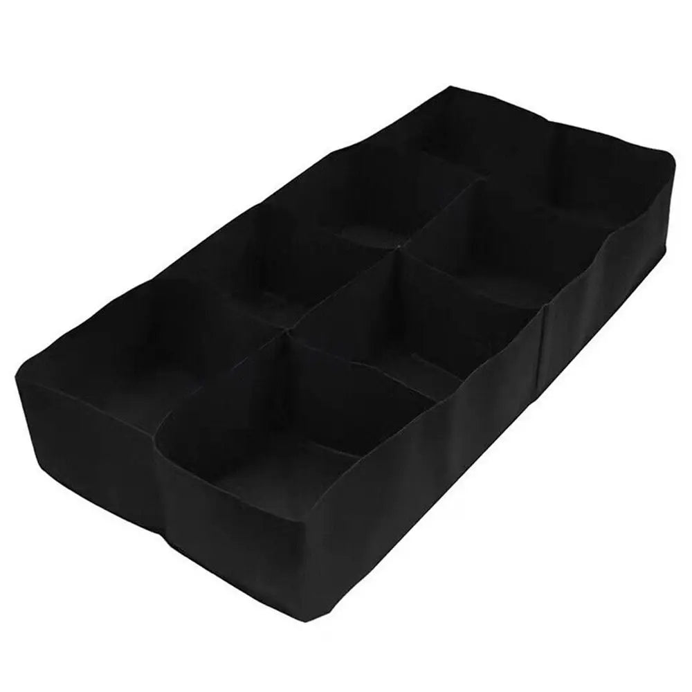 Rectangular Garden Planting Bag – Multi-Grid Felt Grow Bag for Vegetables, Flowers, and Herbs