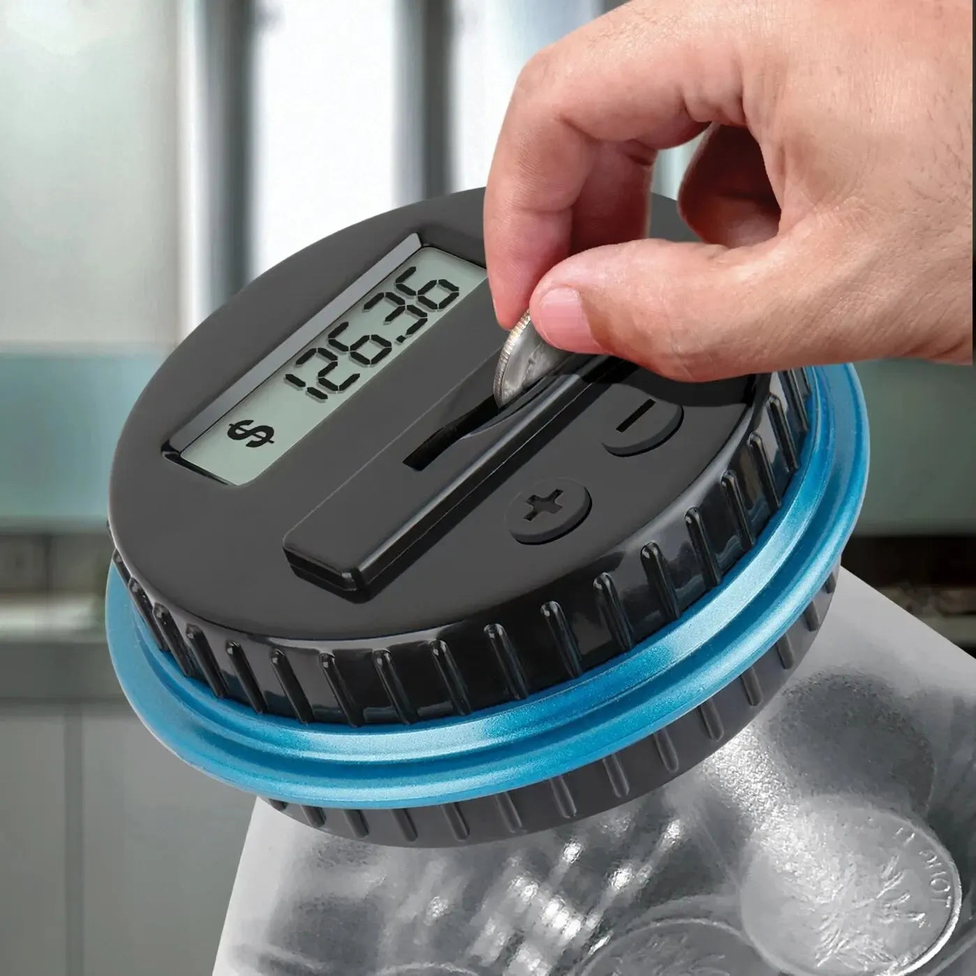 Electronic Piggy Bank with Digital LCD Counter – Coin Money Saving Box