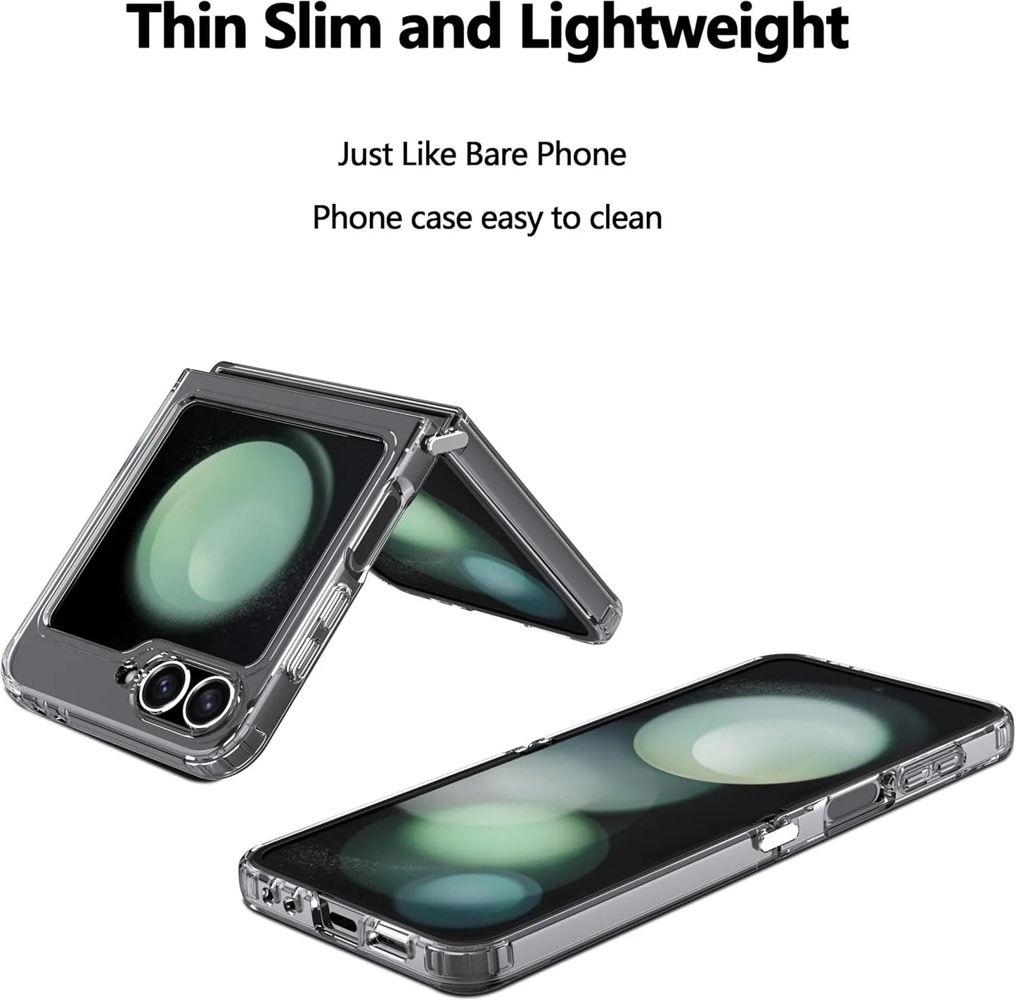 Galaxy Z Flip 6 Transparent Case