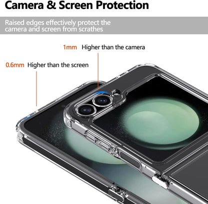 Galaxy Z Flip 6 Transparent Case