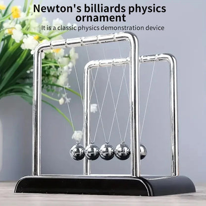 Elegant Newton's Cradle Balance Balls – Modern Desk Toy & Educational Office Decor