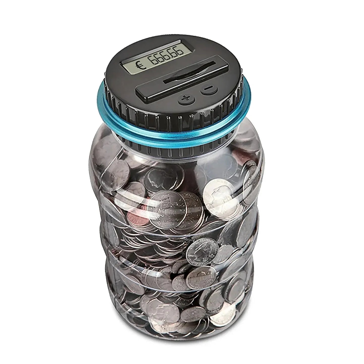 Electronic Piggy Bank with Digital LCD Counter – Coin Money Saving Box
